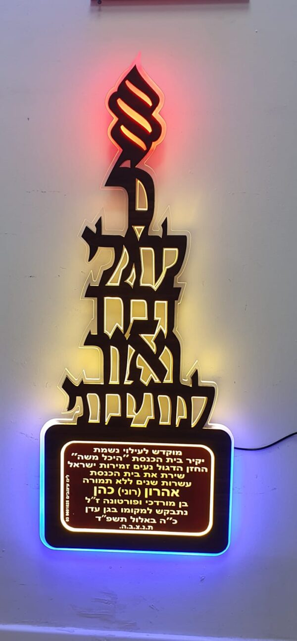 נר תמיד לרגלי