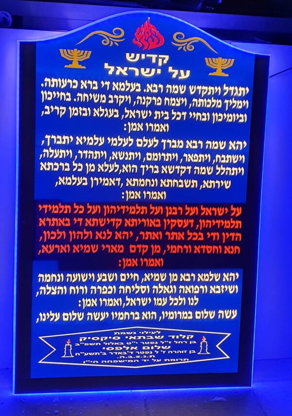מזמורים 36-קדיש על ישראל