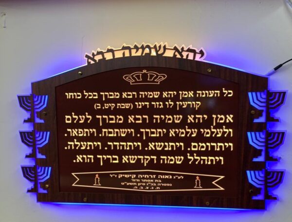 מזמורים 40-יהא שמיה רבא