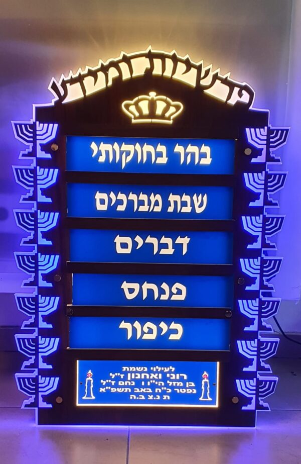 לוח פרשיות 3